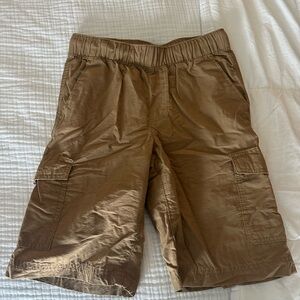 Sonoma Boy’s Cargo Shorts Size Medium 10-12 Brown Elastic Waist